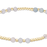 Joy Gem 3mm Bracelet - Aquamarine