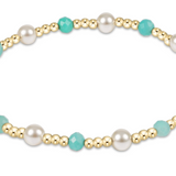 Pearl Sincerity 4mm Gem Bracelet - Amazonite