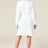 Ruffle Chenille Robe-Cloud