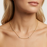 Gold in the Loop Chain Necklace