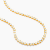 Gold Diamond Essentials Tennis Necklace