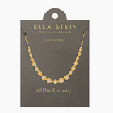 Gold Multi Circle Chain Necklace