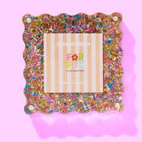 Happy Confetti Frame Small