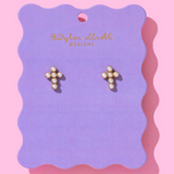 Faith Pearl Stud Earrings