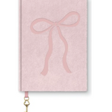 Pink Velvet Bow Journal