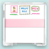 Needlepoint Cult Square Desk Set