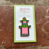 Pink/Green Pagoda Needleminder