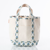 Block Print Handy Open Tote