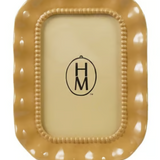 Resin and Glass Rectangle Wavy Frame