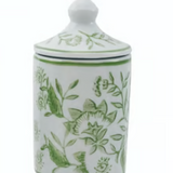 Hand-Stamped Stoneware Ginger Jar