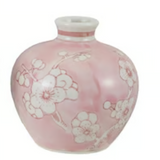 Cherry Hand-painted Stoneware Vase