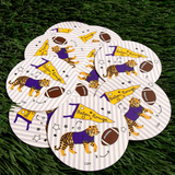 College Game Day Paper Coaster set of 10