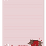 College Game Day Lined Notepad