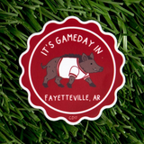 College Game Day Sticker