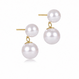 Classic Pearl 10mm Ball Drop Stud-Pearl