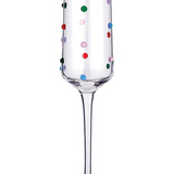 Beaded Champagne Flute