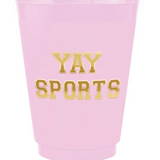 Yay Sports Frosted Cup set of 8