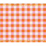 Plaid Foil Table Runner