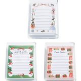 Christmas Notepad and Caddy Set