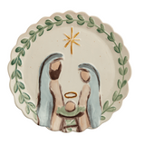 Nativity Round Platter