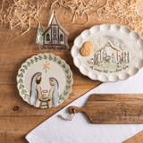 Nativity Round Platter