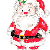Die-Cut Santa in Red Suit Placemats