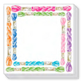 Colorful Thread Notepad Block-Rosannebeck