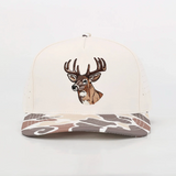 Deer Camo Embroidered Hat