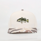 Fish Camo Embroidered Hat