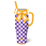 Gameday Gingham Mega Mug 40oz