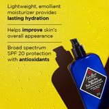 Jack Black Double-Duty Face Moisturizer SPF 20