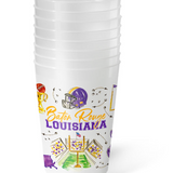 Tailgates in Baton Rouge Frost Flex Cups Set of 8
