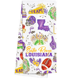 Tailgates in Baton Rouge Tea Towel