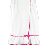Hot Pink and White Spa Wrap
