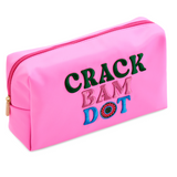 "Crack, Bam, Dot" Mahjong Tile Zip Pouch