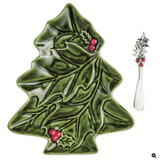 Holly Plate Set