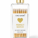 Glass Bottle Safety Matches
