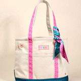 It's Mahj Time Canvas Tote