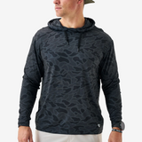 Performance Hoodie-Black Camo