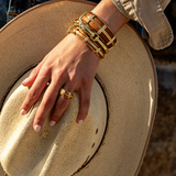 Gaia Ring-Teak