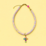 Blakely Cross Necklace