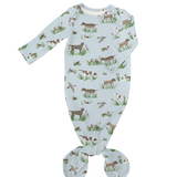 Delta Dogs Knotted Gown
