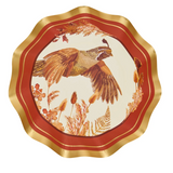 Woodland Harvest Wavy Appetizer Plate 8/pk