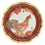 Woodland Harvest Wavy Salad Plate 8/pk