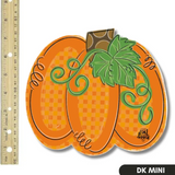 Gingham Pumpkin Mini