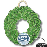 Wreath Customizable Door Hanger