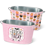 Pumpkin Stacks Party Tub Cover