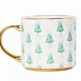 Winter Pines Cafe Mug
