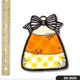 Candy Corn Bow Mini