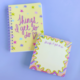 Things I Get To Do Notepad
